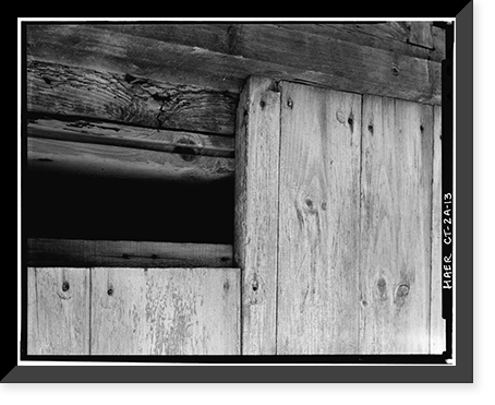 Historic Framed Print, Eli Whitney Armory, Barn, Whitney Avenue, Hamden, New Haven County, CT - 13,  17-7/8" x 21-7/8"