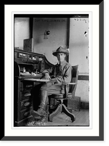 Sgt. T. O'C. Sloane Jr, Historic Print