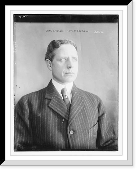 Historic Framed Print, Chas. D. Hilles, Geo. Kadel.Geo. Kadel - 3,  17-7/8" x 21-7/8"