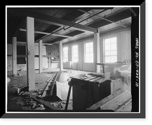 Historic Framed Print, 16-32 Spring Street (Commercial Building), Waterbury, New Haven County, CT - 10,  17-7/8" x 21-7/8"