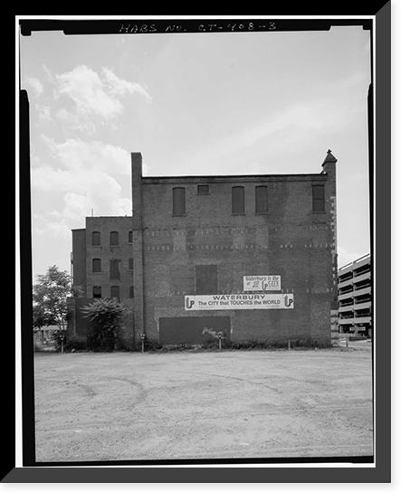 Pritchard Building, 207-211 Bank Street, Waterbury, New Haven County, CT - 3, Historic Reproduction