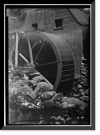 Old Town Mill, Mill Brook, near Mill Street, New London, New London County, CT - 3 Classic, Vintage Poster