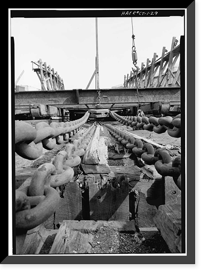 Thames Tow Boat Company, New London, New London County, CT - 29, Historic Print