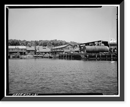 Thames Tow Boat Company, New London, New London County, CT - 61, Historic Print