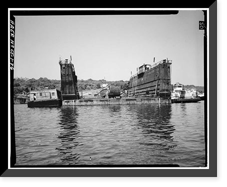 Thames Tow Boat Company, New London, New London County, CT - 76, Antique Wall Art
