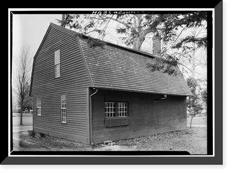 Joseph Carpenter Silversmith Shop, 71 East Town Street, Norwichtown, New London County, CT - 3, Vintage Poster