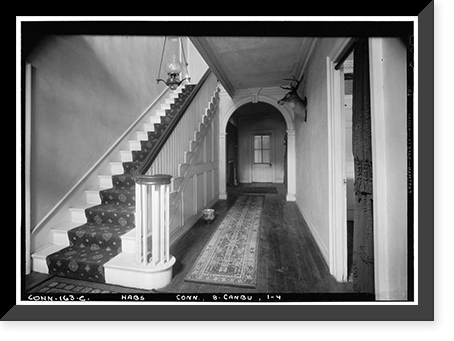 Elisha Payne House, Canterbury, Windham County, CT - 3 Classic, Antique Poster