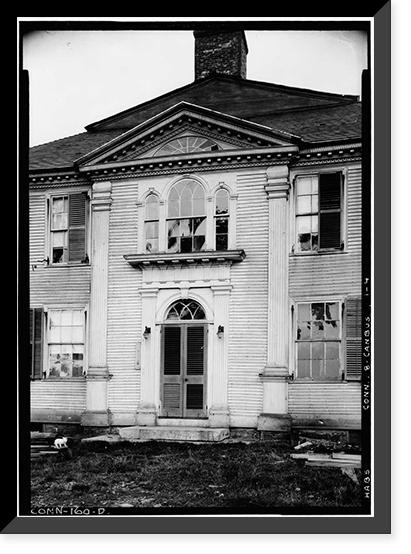 Captain John Benjamin Clark House, South Canterbury, Windham County, CT - 4 Classic, Antique Wall Art