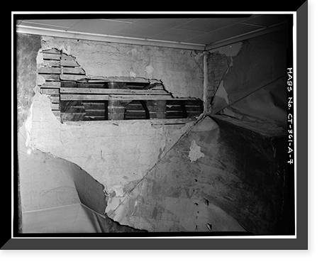 Putnam Manufacturing Company Workers' Houses, 305 Church Street (House), Putnam, Windham County, CT - 7, Antique Poster