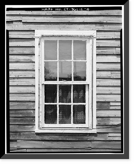 Putnam Manufacturing Company Workers' Houses, 317 Church Street (House), Putnam, Windham County, CT - 4, Historic Print