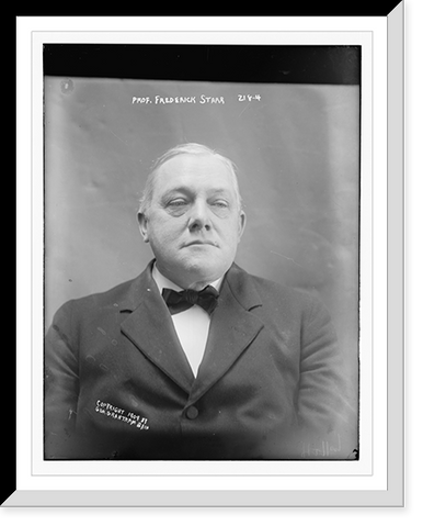 Prof. Frederick Starr, Historic Reproduction