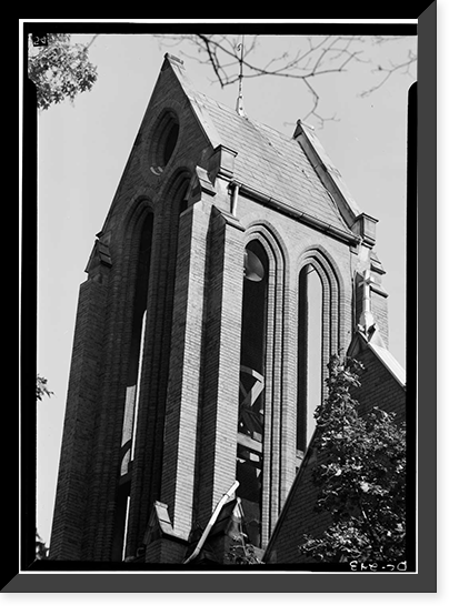 Christ Church (Episcopal), 3116 O Street Northwest, Washington, District of Columbia, DC - 3, Historic Print