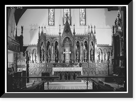 Christ Church (Episcopal), 3116 O Street Northwest, Washington, District of Columbia, DC - 6 Classic, Antique Poster