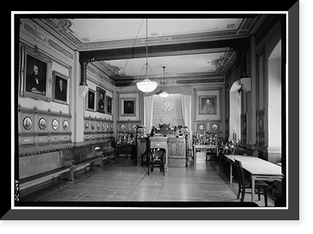Georgetown University, Healy Building, Thirty-seventh & O Streets, Northwest, Washington, District of Columbia, DC - 19, Antique Wall Art