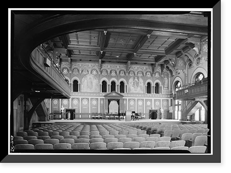 Georgetown University, Healy Building, Thirty-seventh & O Streets, Northwest, Washington, District of Columbia, DC - 21 Classic, Vintage Wall Art