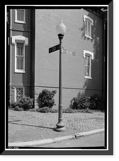 Georgetown Street Furniture, Georgetown Vicinity, Washington, District of Columbia, DC - 5, Antique Wall Art