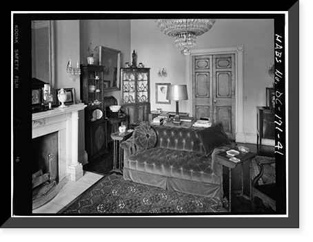 Tudor Place, 1644 Thirty-first Street, Northwest, Washington, District of Columbia, DC - 41, Historic Reproduction