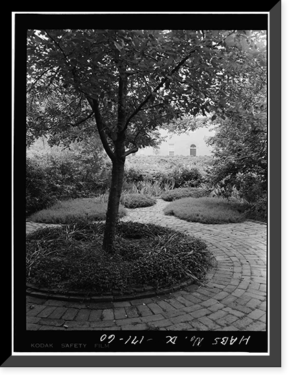 Historic Framed Print, Tudor Place, 1644 Thirty-first Street, Northwest, Washington, District of Columbia, DC - 60,  17-7/8" x 21-7/8"