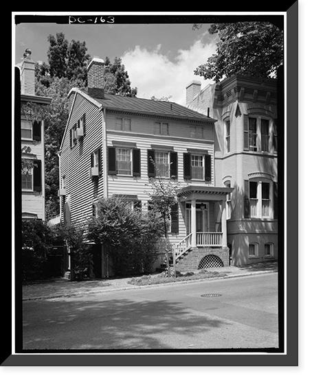 William Knowles House, 1228 Thirtieth Street Northwest, Washington, District of Columbia, DC - 3 Classic, Historic Print