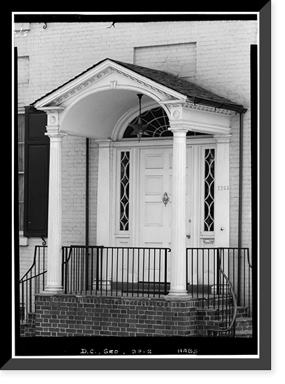 Bodisco House, 3322 O Street, Northwest, Washington, District of Columbia, DC - 2, Vintage Poster