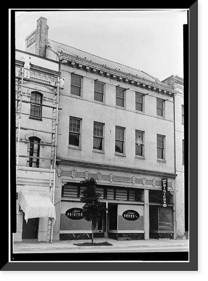 City Tavern, 3206-3208 M Street Northwest, Washington, District of Columbia, DC Classic, Historic Print