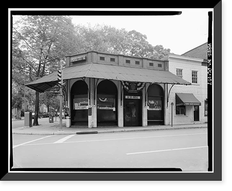William Marceron Building, 1335 Wisconsin Avenue Northwest, Washington, District of Columbia, DC, Antique Poster