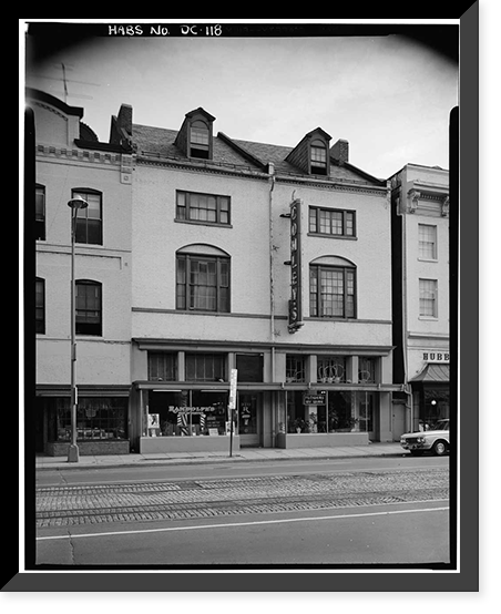 Thomas Cramphin Building, 3209-3211 M Street Northwest, Washington, District of Columbia, DC, Antique Wall Art