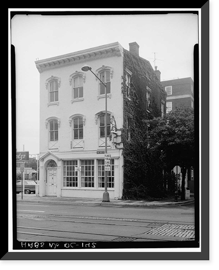 Birch Funeral Home, 3034 M Street Northwest, Washington, District of Columbia, DC, Vintage Wall Art