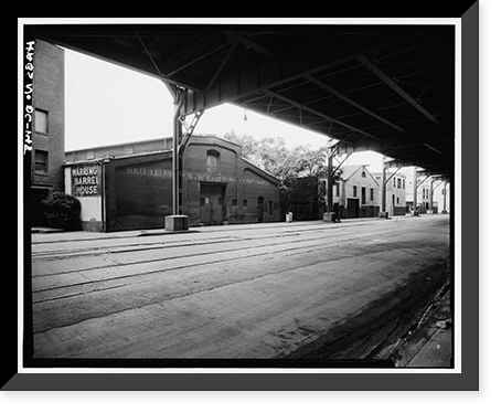 Ray's Warehouse & Office, 3260-3262 K Street Northwest, Washington, District of Columbia, DC Classic, Historic Reproduction