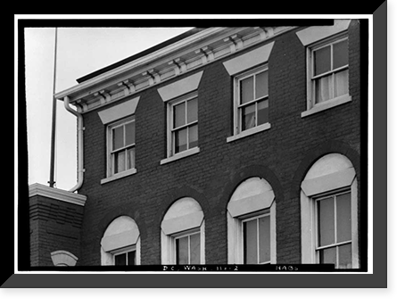 Duncanson-Cranch House, 468-470 N Street Southwest, Washington, District of Columbia, DC - 2, Historic Reproduction