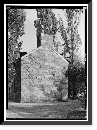 Lock Keeper's House, Seventeenth Street & Constitution Avenue, Northwes, Washington, District of Columbia, DC - 3, Antique Poster
