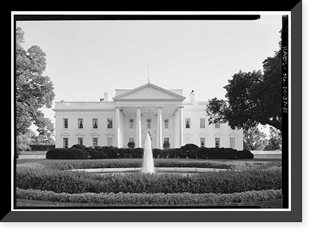 White House, 1600 Pennsylvania Avenue, Northwest, Washington, District of Columbia, DC - 51, Historic Reproduction