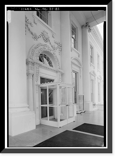 White House, 1600 Pennsylvania Avenue, Northwest, Washington, District of Columbia, DC - 82, Vintage Wall Art