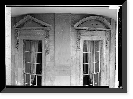 Historic Framed Print, White House, 1600 Pennsylvania Avenue, Northwest, Washington, District of Columbia, DC - 145,  17-7/8" x 21-7/8"