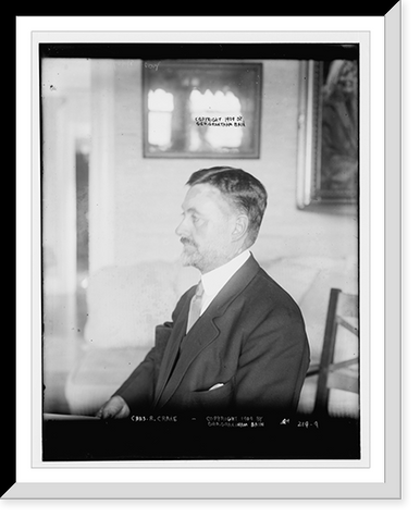 Chas. R. Crane, Historic Print