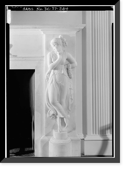 White House, 1600 Pennsylvania Avenue, Northwest, Washington, District of Columbia, DC - 266, Vintage Print