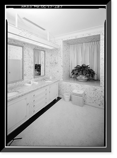 White House, 1600 Pennsylvania Avenue, Northwest, Washington, District of Columbia, DC - 269, Antique Poster