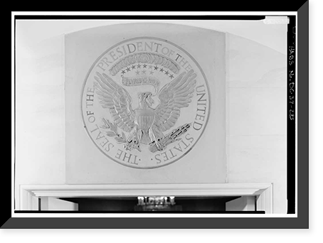 White House, 1600 Pennsylvania Avenue, Northwest, Washington, District of Columbia, DC - 275, Vintage Print