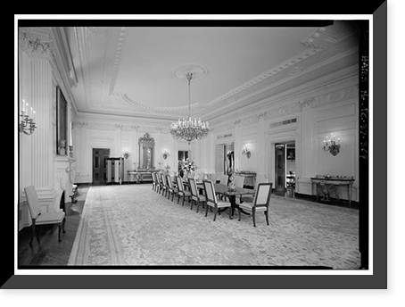 White House, 1600 Pennsylvania Avenue, Northwest, Washington, District of Columbia, DC - 346, Historic Reproduction