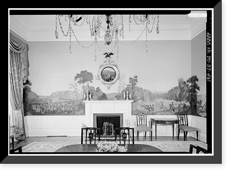 White House, 1600 Pennsylvania Avenue, Northwest, Washington, District of Columbia, DC - 433, Antique Poster