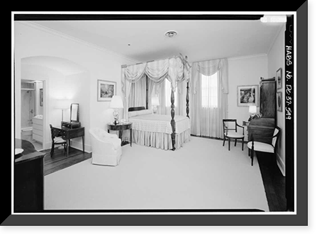 White House, 1600 Pennsylvania Avenue, Northwest, Washington, District of Columbia, DC - 557, Historic Print