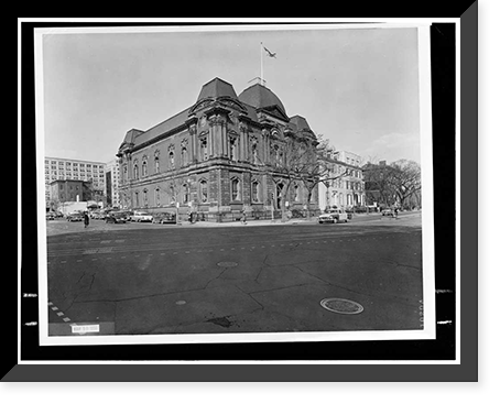 Corcoran Art Gallery, Northeast corner of Seventeenth Street & Pennsylva, Washington, District of Columbia, DC, Vintage Wall Art
