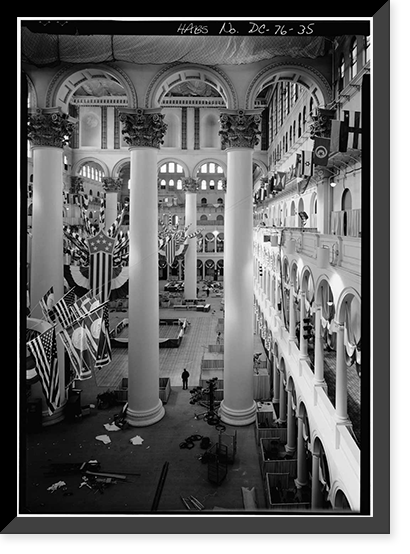 Pension Building, 440 G Street Northwest, Washington, District of Columbia, DC - 35, Vintage Poster