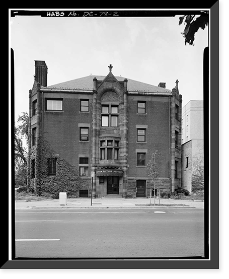 Lucius Tuckerman House, 1600 I Street Northwest, Washington, District of Columbia, DC - 2 Classic, Vintage Print