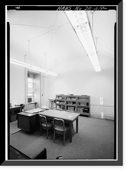 United States General Post Office, Between Seventh, Eighth, E, & F Streets, Northwest, Washington, District of Columbia, DC - 15, Historic Reproduction