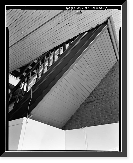 Hume Building, 807 Market Space Northwest, Square 408, Lot 802, Washington, District of Columbia, DC - 7 Classic, Vintage Print