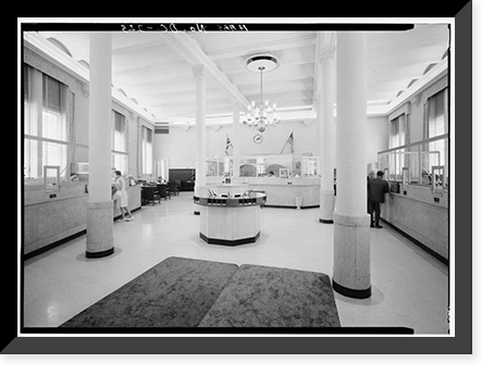 National Bank of Washington, 301 Seventh Street, Northwest at Indiana Avenue &, Washington, District of Columbia, DC - 3, Antique Print