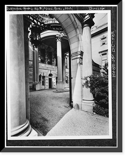 Larz Anderson House, 2118 Massachusetts Avenue Northwest, Washington, District of Columbia, DC - 3, Historic Print