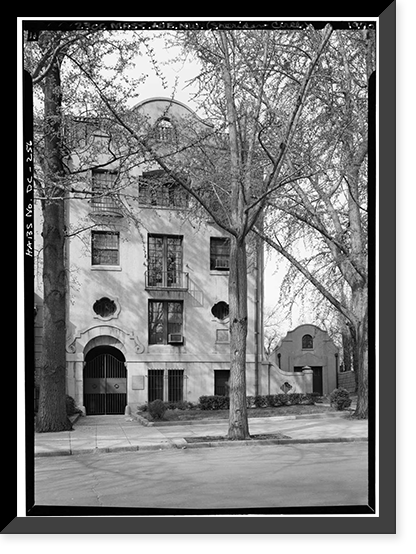 Alice Pike Barney Studio House, 2306 Massachusetts Avenue Northwest, Washington, District of Columbia, DC, Antique Print