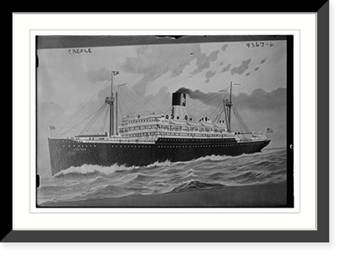 Historic Framed Print, CREOLE,  17-7/8" x 21-7/8"